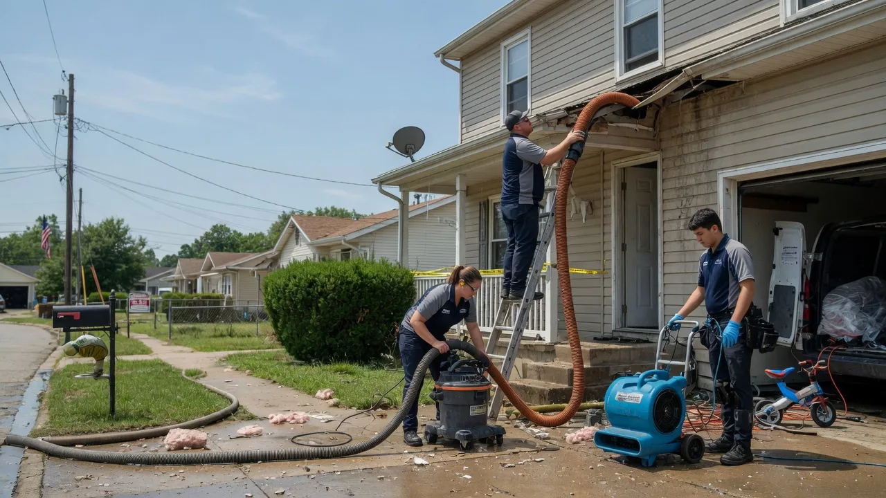 Water Damage Restoration in New Glarus, WI near me